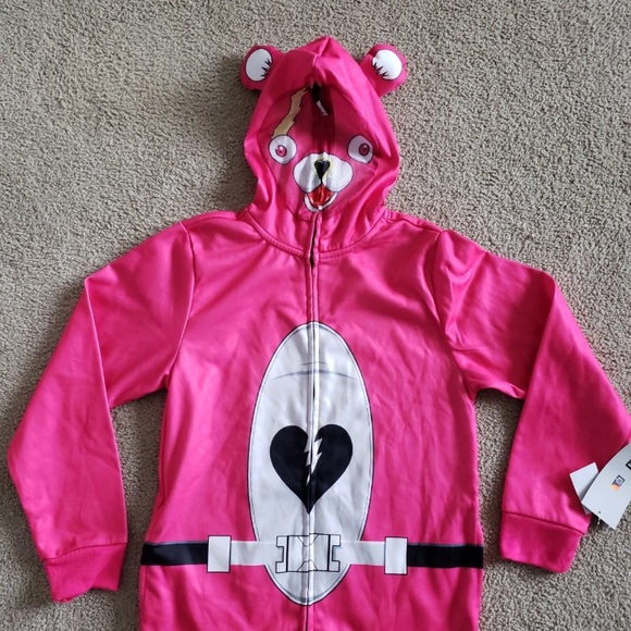 Fortnite Cuddle team leader hoodie with mask. New with Tags - Picture 3 of 3